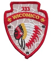 Arrowhead patch for Wicomico Chapter